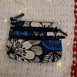Vera Bradley cosmetic bag in Blue Bayou